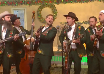 Saturday Sessions: Old Crow Medicine Show performs “Corn Whiskey Christmas”