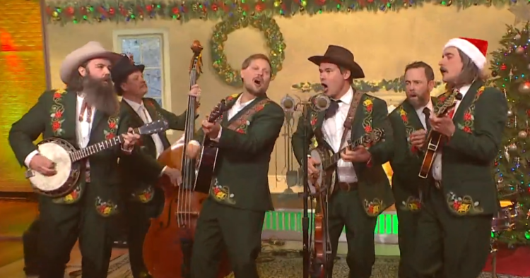 Saturday Sessions: Old Crow Medicine Show performs “Corn Whiskey Christmas”