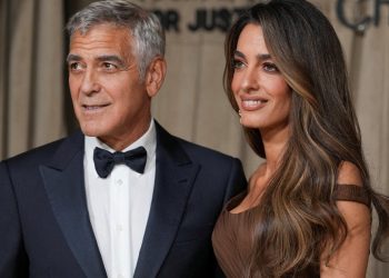 George Clooney, his wife Amal and their twins granted French citizenship