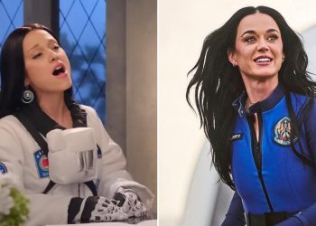 Ariana Grande risks fallout with Katy Perry after ‘spot on’ astronaut impression