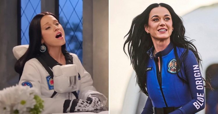 Ariana Grande risks fallout with Katy Perry after ‘spot on’ astronaut impression