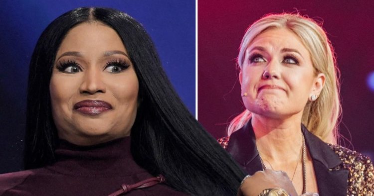 Nicki Minaj makes ‘assassin’ gaffe in front of Charlie Kirk’s wife Erika