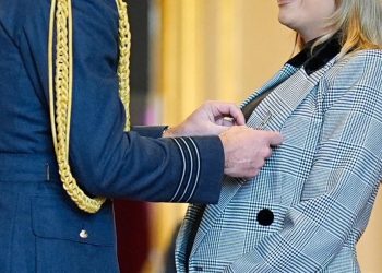 Georgia Harrison reveals how she made Prince William ‘crack up’ while receiving MBE