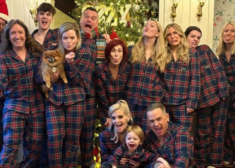 Kelly and Sharon Osbourne share how they’re spending first Christmas since Ozzy’s death