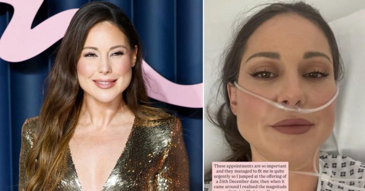 Made in Chelsea’s Louise Thompson reveals she spent Christmas Eve in hospital