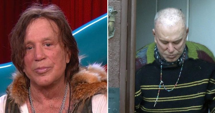 Mickey Rourke looks unrecognisable while ‘facing eviction over $60,000 of unpaid rent’