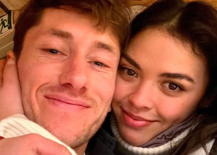 Dancing on Ice star reveals she is engaged to footballer after ‘dream’ proposal