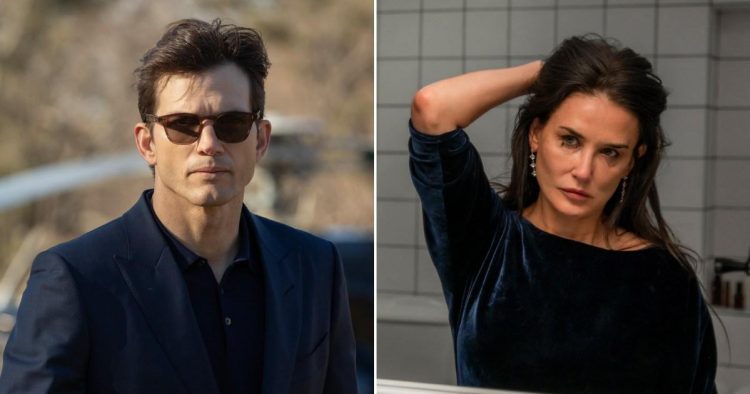 Fans spot ‘diabolical’ link between Ashton Kutcher’s new thriller and Demi Moore film