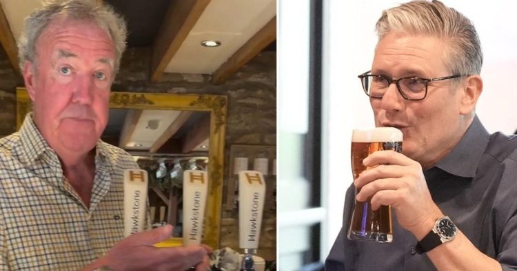 Jeremy Clarkson blames Keir Starmer for ‘pretty terrible’ changes at Farmer’s Dog pub