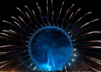 BBC viewers ‘obsessed’ with homage to pop culture phenomenon in New Year’s Eve fireworks